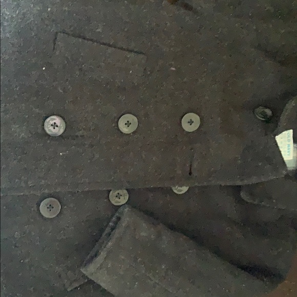 Grey peat coat for boy - Picture 4 of 4